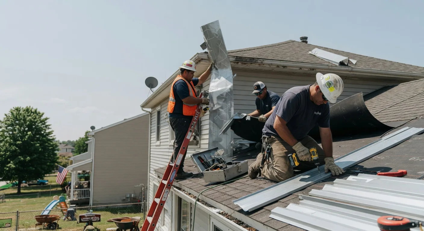 Metal Roof Repair in Sweetwater, OK